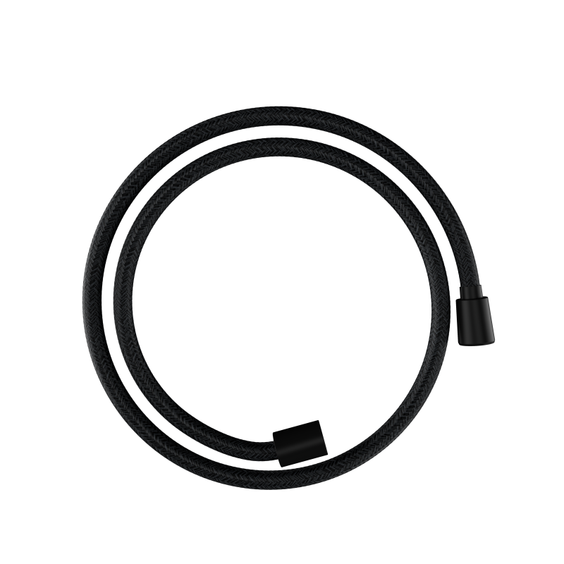 Wąż prysznicowy 125 cm, tekstylny Czarny Matowy Designflex HANSGROHE 28220670