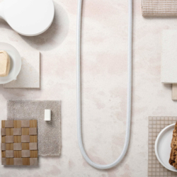 Wąż prysznicowy 200 cm, tekstylny Biały Matowy Designflex HANSGROHE 28230700