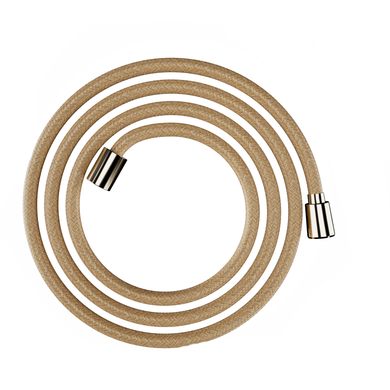 Wąż prysznicowy 200 cm, tekstylny Złoty Optyczny Polerowany Designflex HANSGROHE 28230990