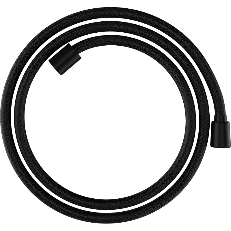 Wąż prysznicowy 160 cm, tekstylny Czarny Matowy Designflex HANSGROHE 28260670