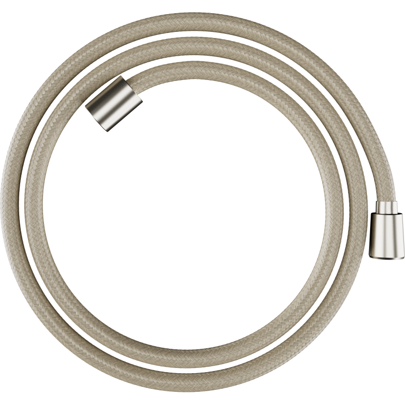 Wąż prysznicowy 160 cm, tekstylny Nikiel Szczotkowany Designflex HANSGROHE 28260820