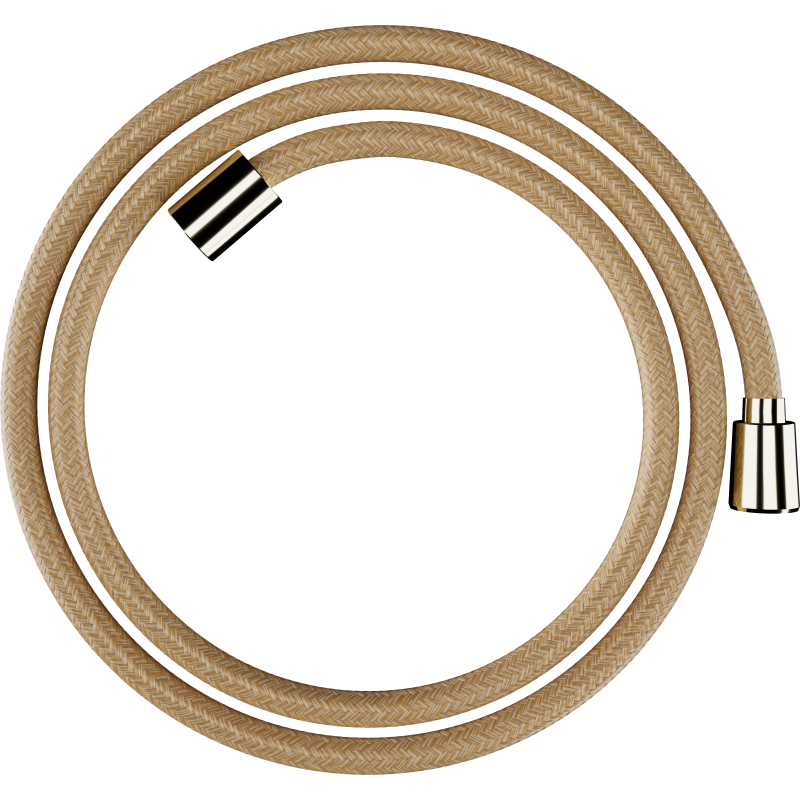 Wąż prysznicowy 160 cm, tekstylny Złoty Optyczny Polerowany Designflex HANSGROHE 28260990