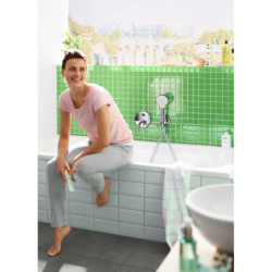 Wąż prysznicowy 125 cm Biały Isiflex HANSGROHE 28272450