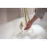 Wąż prysznicowy 125 cm Złoty Optyczny Polerowany Isiflex HANSGROHE 28272990