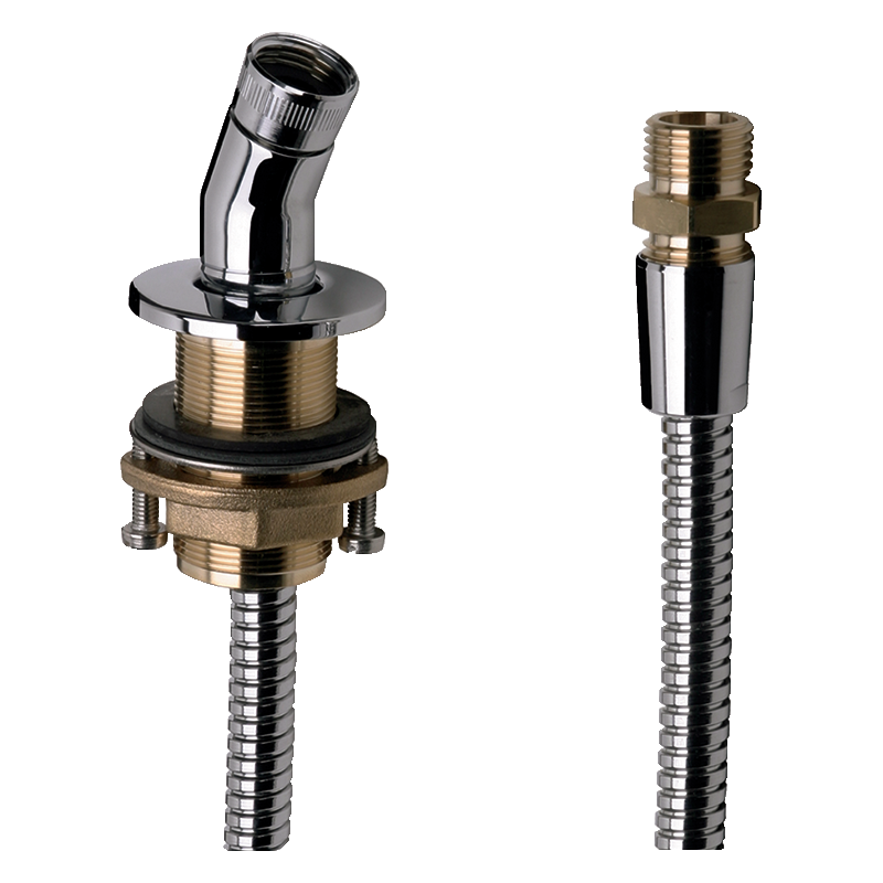 Uchwyt prysznicowy na brzeg wanny Chrom HANSGROHE 28307000