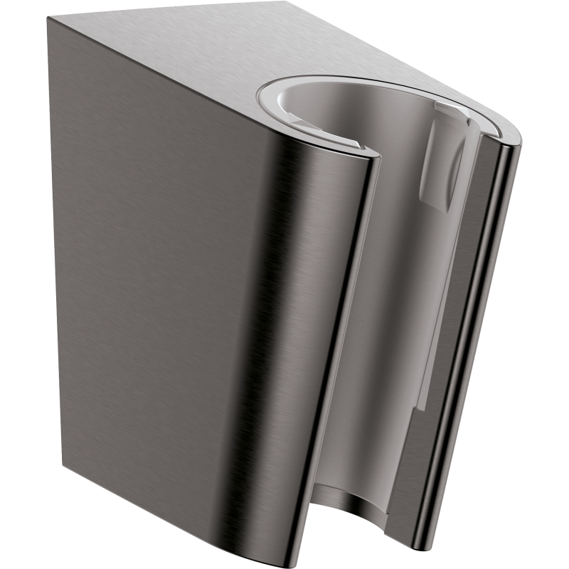 Uchwyt prysznicowy Porter S Czarny Chrom Szczotkowany HANSGROHE 28331340