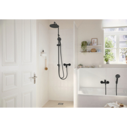 Uchwyt prysznicowy Porter S Czarny Matowy HANSGROHE 28331670