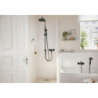 Uchwyt prysznicowy Porter S Czarny Matowy HANSGROHE 28331670