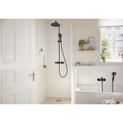 Uchwyt prysznicowy Porter S Czarny Matowy HANSGROHE 28331670