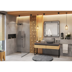 Uchwyt prysznicowy Porter E Czarny Matowy HANSGROHE 28387670