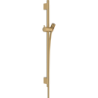 Drążek prysznicowy S Puro 65 cm z wężem Isiflex 160 cm Brąz Szczotkowany Unica HANSGROHE 28632140