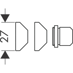 Zestaw do montażu w narożniku Raindance HANSGROHE 28694000