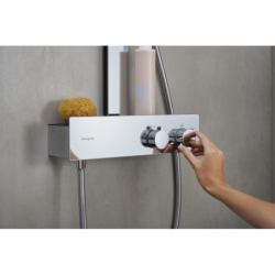 Komplet prysznicowy 250 1jet EcoSmart z termostatem ShowerTablet 350 Chrom Rainfinity HANSGROHE 28742000