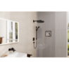 Set prysz. 130 3jet EcoSmart z drążek S Puro 65 cm PushSlider i wąż Designflex 160 cm Czarny mat Rainfinity HANSGROHE 28746670