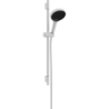 Set prysz. 130 3jet EcoSmart z drążek S Puro 65 cm PushSlider i wąż Designflex 160 cm Biały mat Rainfinity HANSGROHE 28746700