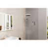 Set prysz. 130 3jet EcoSmart z drążek S Puro 65 cm PushSlider i wąż Designflex 160 cm Biały mat Rainfinity HANSGROHE 28746700