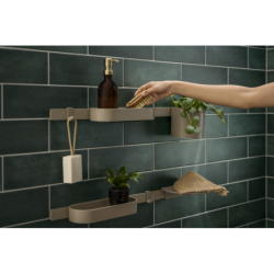 Panel ścienny 70 cm Piaskowy (recycled) WallStoris Planet Edition HANSGROHE 28911210