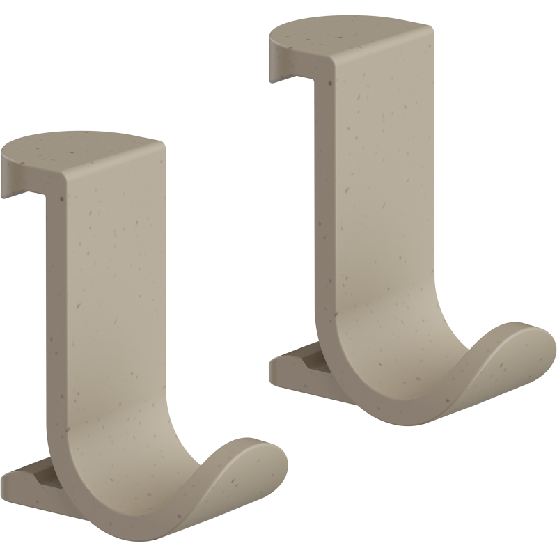 Haczyki na ręcznik, szerokie Piaskowy (recycled) WallStoris Planet Edition HANSGROHE 28915210