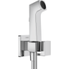 Główka prysznicowa Bidette 1 jet E EcoSmart dla wody zimnej z uchwytem i wężem prysznicowym 125 cm Chrom HANSGROHE 29231000