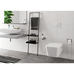 Główka prysznicowa Bidette 1jet E EcoSmart z mieszaczem, uchwytem i wężem prysznicowym 125 cm Chrom HANSGROHE 29233000