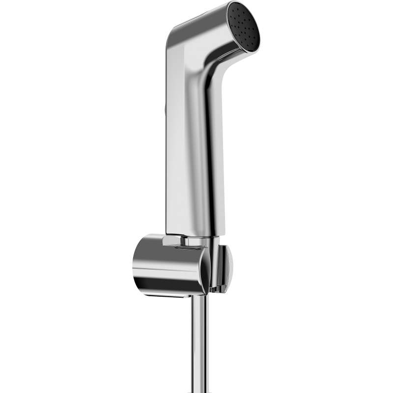 Główka prysznicowa Bidette 1 jet S EcoSmart z uchwytem prysznicowym i wężem ciśnieniowym 125 cm Chrom HANSGROHE 29234000