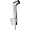 Główka prysznicowa Bidette 1jet S EcoSmart z uchwytem Porter S i wężem prysznicowym 125 cm Chrom HANSGROHE 29238000