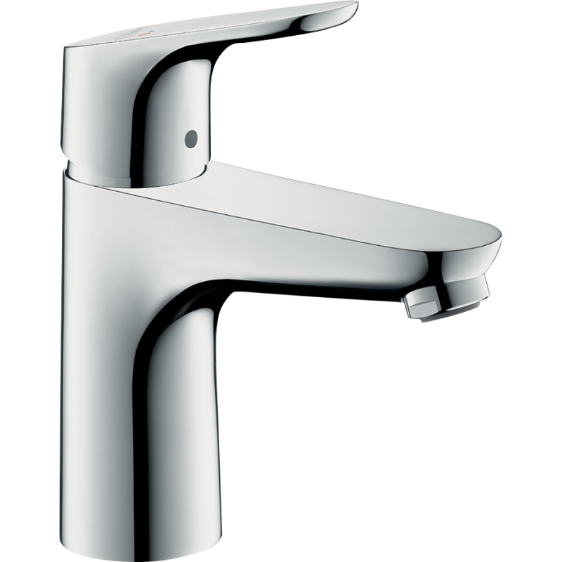 Jednouchwytowa bateria umywalkowa 100 CoolStart bez kompletu odpływowego Chrom Focus HANSGROHE 31509000