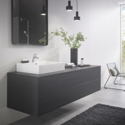 Jednouchwytowa bateria umywalkowa 70 z kompletem odpływowym Push-Open Chrom Focus HANSGROHE 31604000