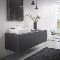 Jednouchwytowa bateria umywalkowa 100 z kompletem odpływowym z cięgłem Chrom Focus HANSGROHE 31607000