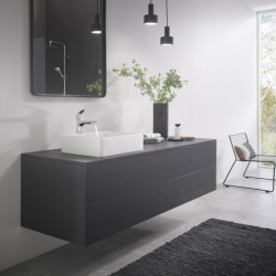 Jednouchwytowa bateria umywalkowa 190 z kompletem odpływowym z cięgłem Chrom Focus HANSGROHE 31608000
