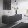 Jednouchwytowa bateria umywalkowa 190 z kompletem odpływowym z cięgłem Chrom Focus HANSGROHE 31608000