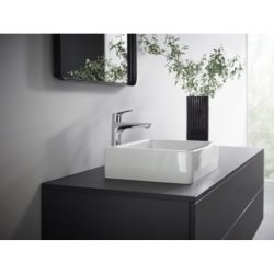 Jednouchwytowa bateria umywalkowa 190 z kompletem odpływowym z cięgłem Chrom Focus HANSGROHE 31608000