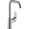Jednouchwytowa bateria umywalkowa 240 z obrotową wylewką i kompletem odpływowym z cięgłem Chrom Focus HANSGROHE 31609000
