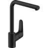 Jednouchwytowa bateria kuchenna 280, 1jet Czarny Matowy Focus M41 HANSGROHE 31817670