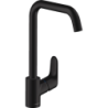 Jednouchwytowa bateria kuchenna 260, 1jet Czarny Matowy Focus M41 HANSGROHE 31820670
