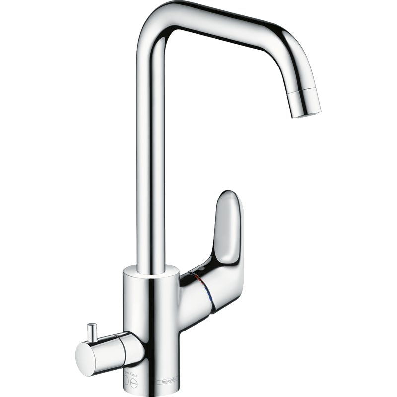 Jednouchwytowa bateria kuchenna 260, z zaworem umożliwiającym podłączenie zmywarki Chrom Focus M41 HANSGROHE 31823000