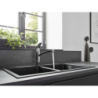 Jednouchwytowa bateria kuchenna 160, EcoSmart, 1jet Chrom Focus M41 HANSGROHE 31826000