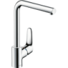 Jednouchwytowa bateria kuchenna 280, EcoSmart, 1jet Chrom Focus M41 HANSGROHE 31827000