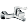 Jednouchwytowa bateria umywalkowa Care z długim uchwytem 12,1 cm, natynkowa Chrom Focus HANSGROHE 31913000