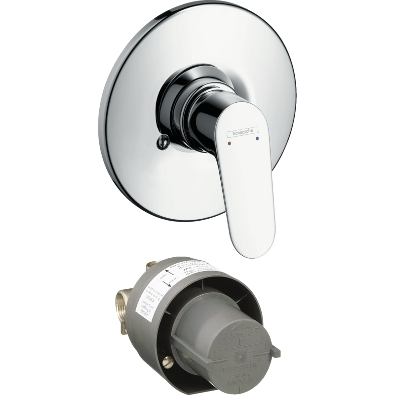 Zestaw prysznicowy, podtynkowy Chrom Focus HANSGROHE 31966000