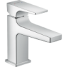 Jednouchwytowa bateria umywalkowa 100 do małych umywalek z kpl. odpływ. Push-Open Chrom Metropol HANSGROHE 32500000
