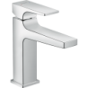 Jednouchwytowa bateria umywalkowa 110 z kompletem odpływowym z cięgłem Chrom Metropol HANSGROHE 32506000