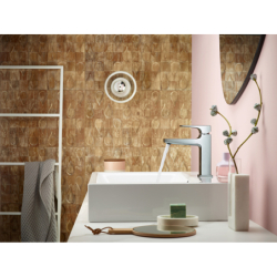 Jednouchwytowa bateria umywalkowa 110 z kompletem odpływowym Push-Open Chrom Metropol HANSGROHE 32507000