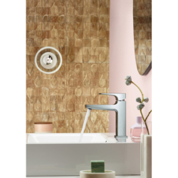 Jednouchwytowa bateria umywalkowa 110 z kompletem odpływowym Push-Open Chrom Metropol HANSGROHE 32507000