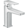 Jednouchwytowa bateria umywalkowa 110 CoolStart z kompletem odpływowym Push-Open Chrom Metropol HANSGROHE 32508000