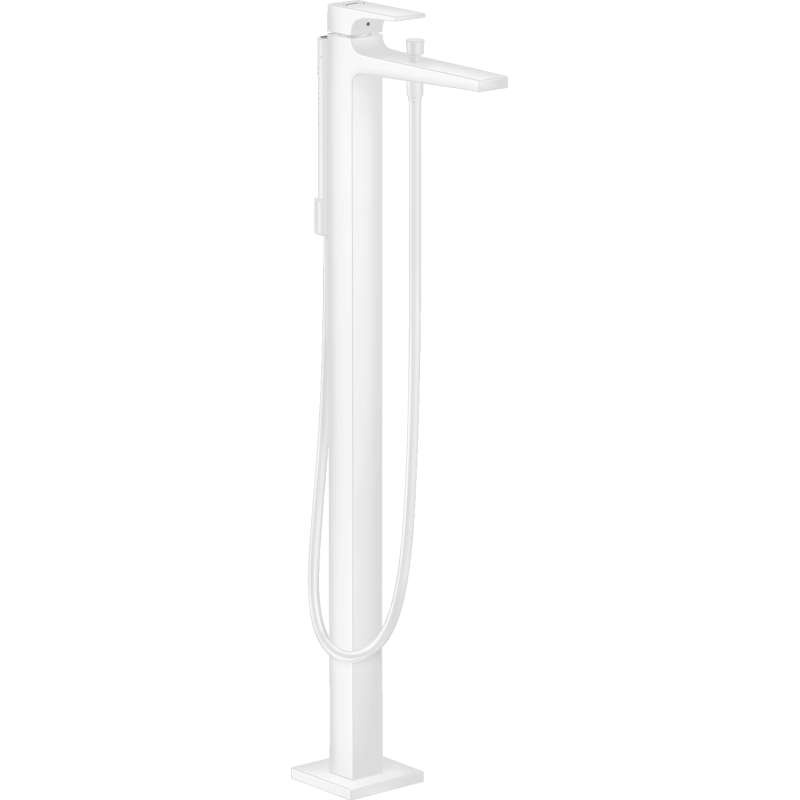 Jednouchwytowa bateria wannowa, wolnostojąca Biały Matowy Metropol HANSGROHE 32532700