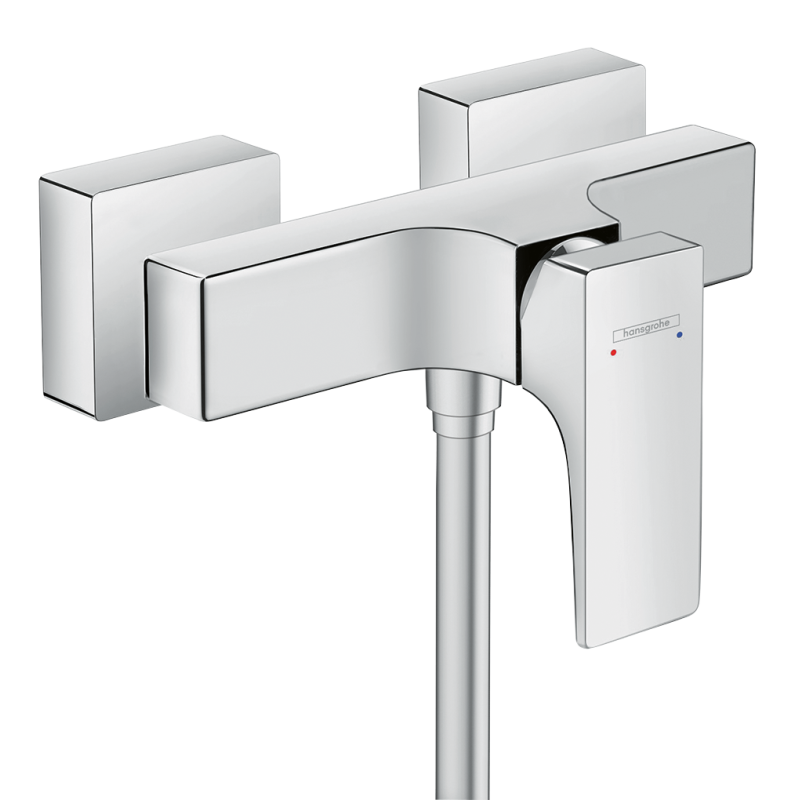 Jednouchwytowa bateria prysznicowa, natynkowa Chrom Metropol HANSGROHE 32560000