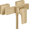 Jednouchwytowa bateria prysznicowa, natynkowa Brąz Szczotkowany Metropol HANSGROHE 32560140
