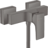 Jednouchwytowa bateria prysznicowa, natynkowa Czarny Chrom Szczotkowany Metropol HANSGROHE 32560340
