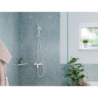 Jednouchwytowa bateria prysznicowa, natynkowa Biały Matowy Metropol HANSGROHE 32560700